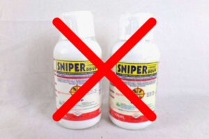 Interdiction du pesticide Sniper : 85 flacons saisis à Abomey et Bohicon